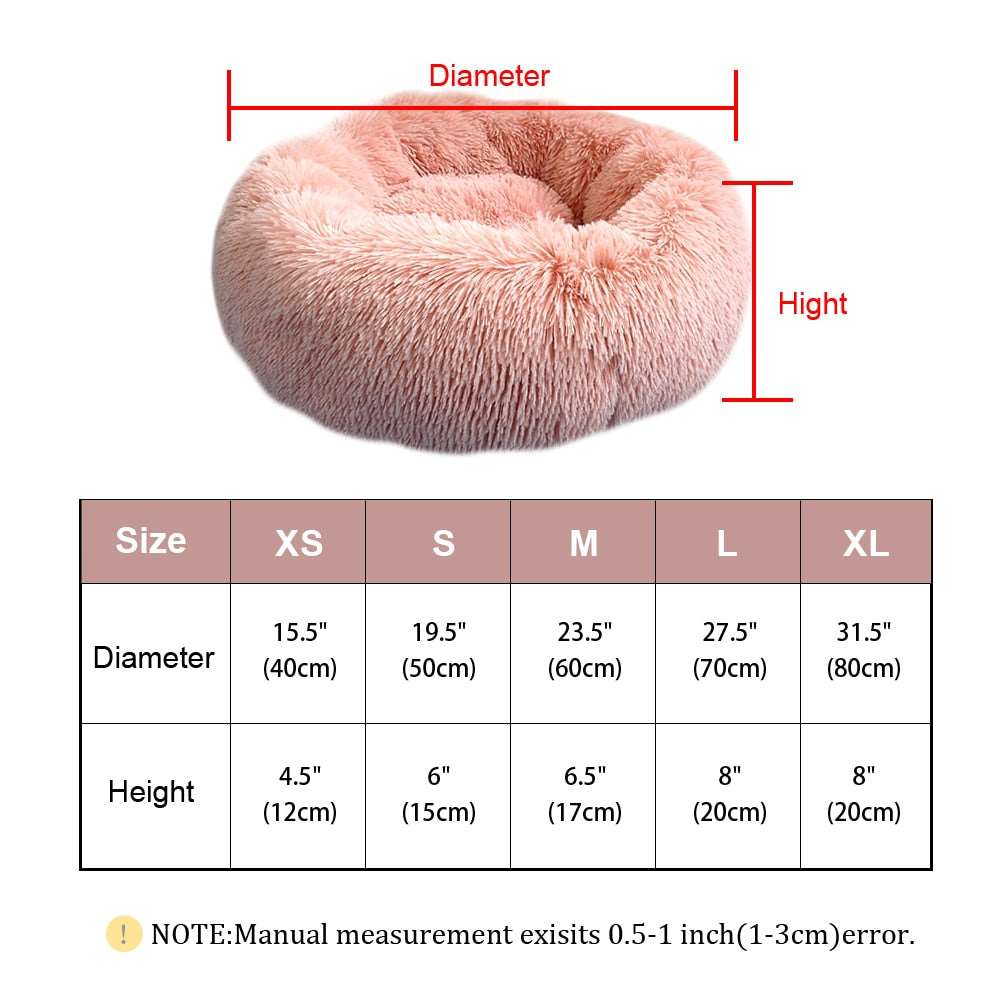 Plush Round Bed