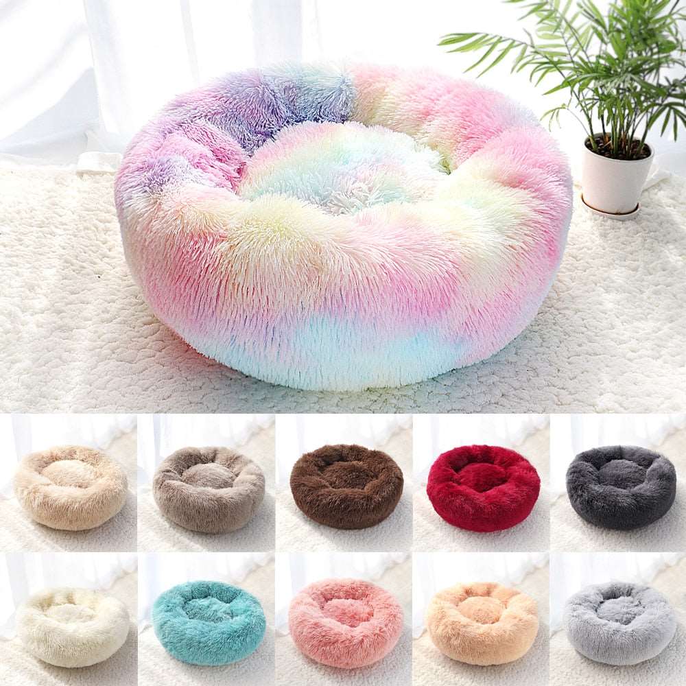 Plush Round Bed