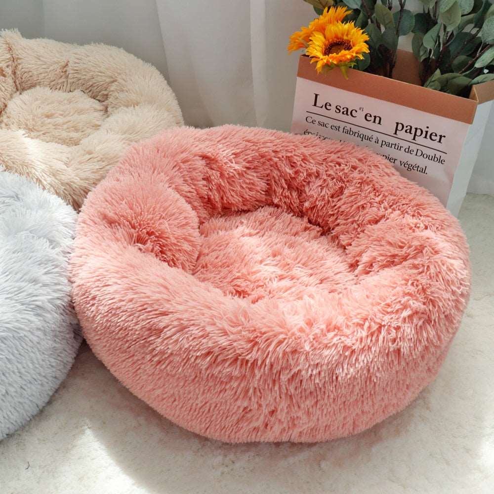 Plush Round Bed