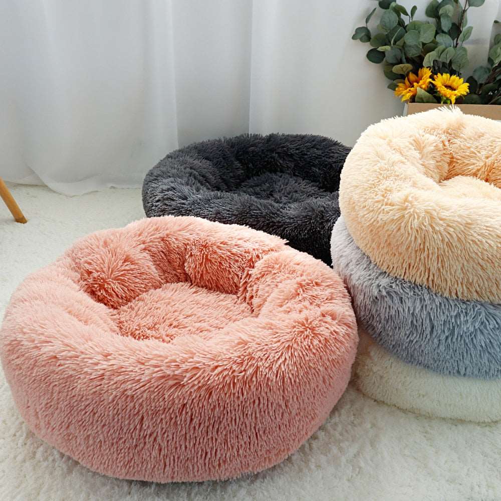 Plush Round Bed