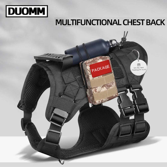 Tactical Dog Harness Bundle